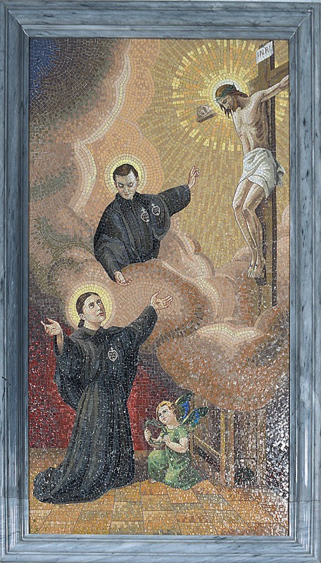Ambito veneziano (1950-1960), Mosaico San Gabriele e il Crocifisso