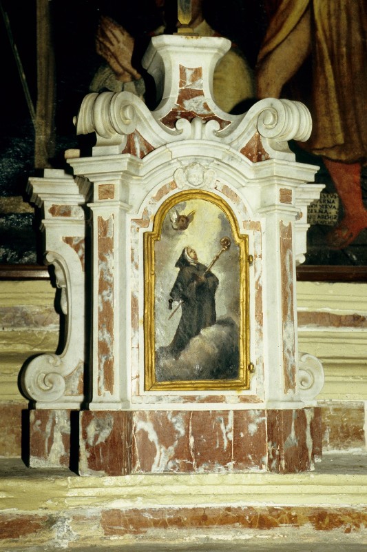 Bottega veneta sec. XVIII, Tabernacolo dell'altare di San Gertrude