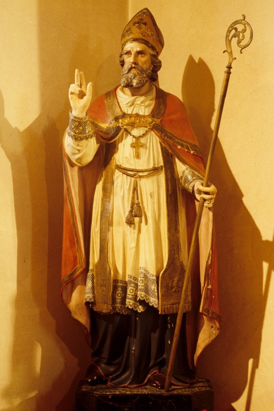 Bottega veneta sec. XX, Statua di Sant'Apollinare Vescovo
