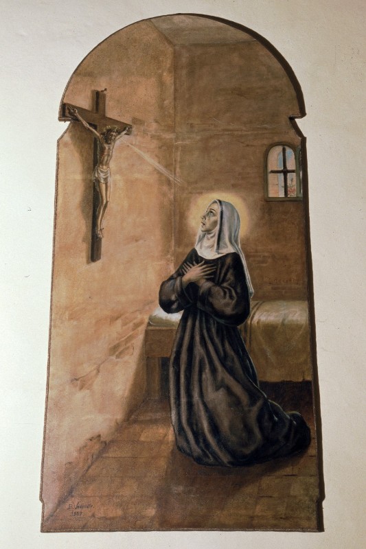 Vedovato B. (1957), Pala con San Francesca Romana