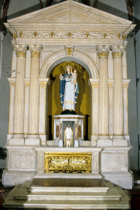 Pittoni G. sec. XVI, Altare della Madonna Pellegrina