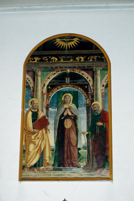 Buonconsiglio G. (1497), Immacolata concezione tra i Ss. Pietro e Gaspare