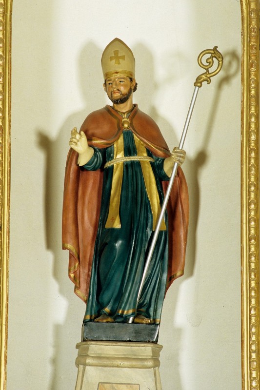 Bottega veneta sec. XIX, Statua di Sant'Ubaldo