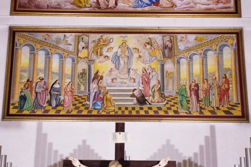 Fiorini G. F. (1986), Dipinto con Gloria di Sant'Agata