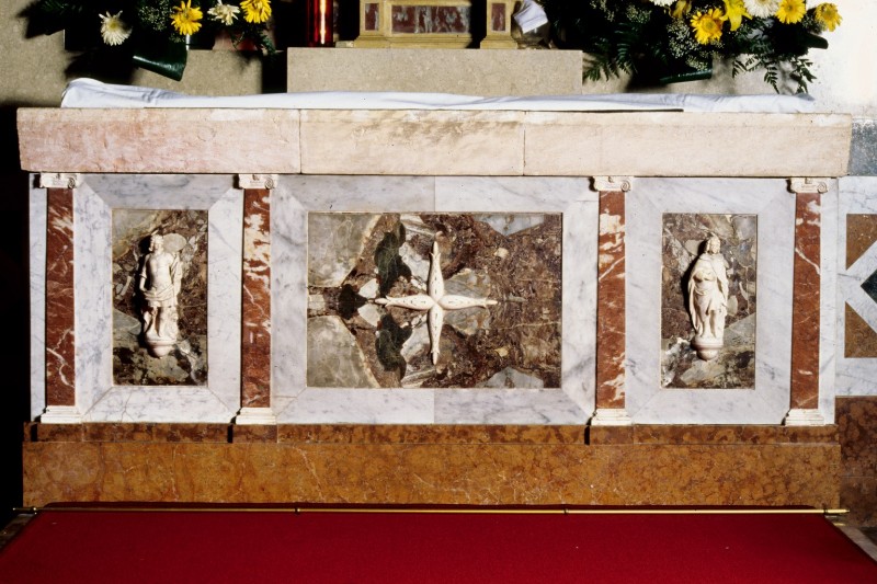 Bottega veneta sec. XIX, Paliotto dell'altare maggiore