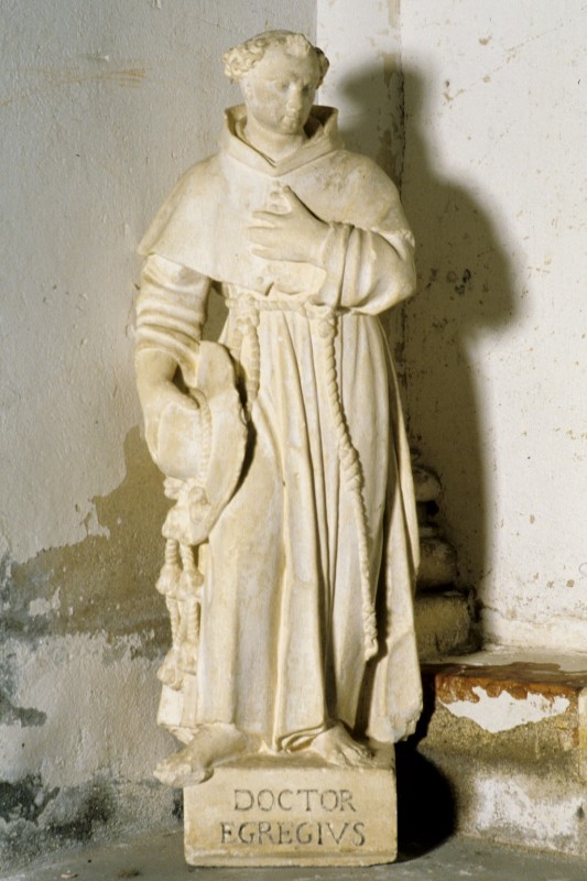Bottega veneta sec. XIX, Statua di San Bonaventura