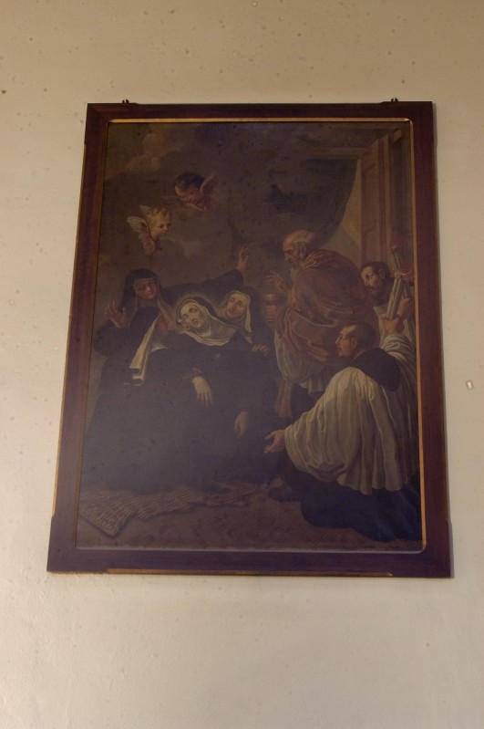 Ambito romagnolo sec. XX, Cornice di dipinto Santa Giuliana Falconieri