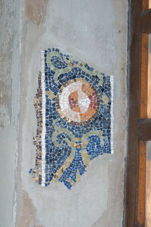Ambito ravennate-bizantino sec. VI, Frammento di mosaico finestra terza 2/3