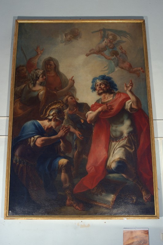 Guarana V. (1783), Dipinto con i Santi Nicandro e Marciano