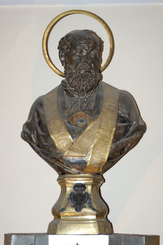Bott. romana (1781), Reliquiario a busto di Sant'Apollinare