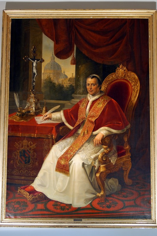 Orsi G. (1847), Ritratto di Papa Pio IX