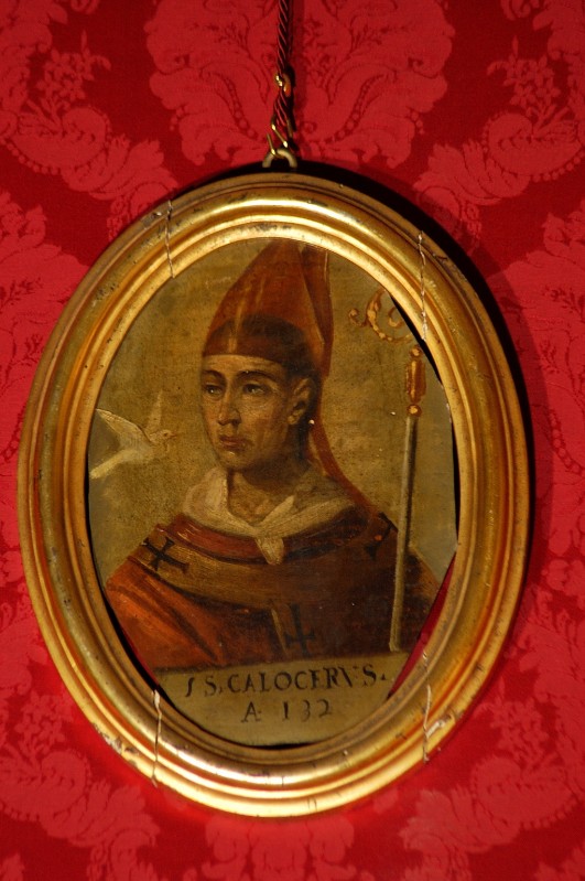 Ambito italiano sec. XVII, Ritratto di San Calogero
