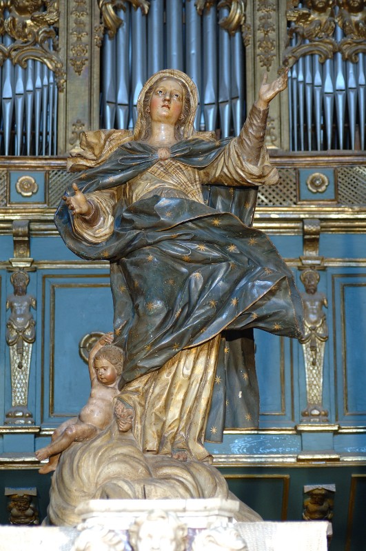 Colombo G. primo quarto sec. XVIII, Madonna assunta