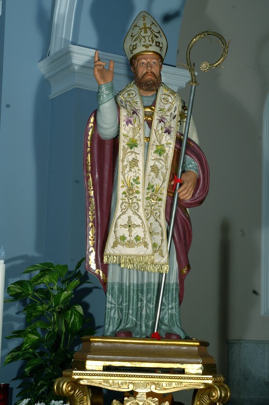Bott. lucana fine sec. XVIII, Statua di San Donato vescovo