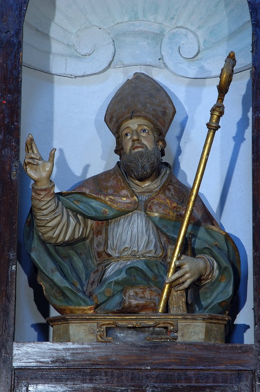 Bott. Italia merid. sec. XVII, Statua di San Donato vescovo