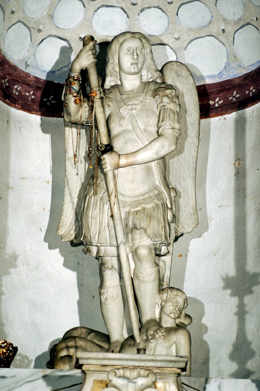 Ambito Italia merid. prima metà sec. XVIII, San Michele arcangelo