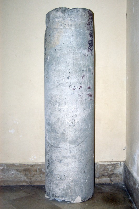 Ambito lucano sec. I, Colonna in pietra h 147 cm