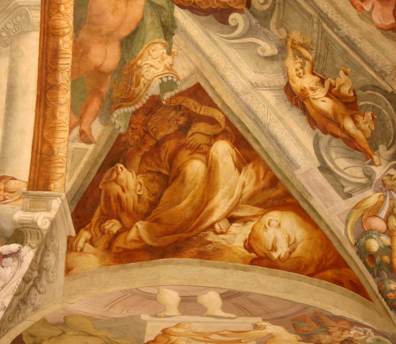 Pandolfi Giovanni Antonio (1572-1578), Daniele tra i leoni