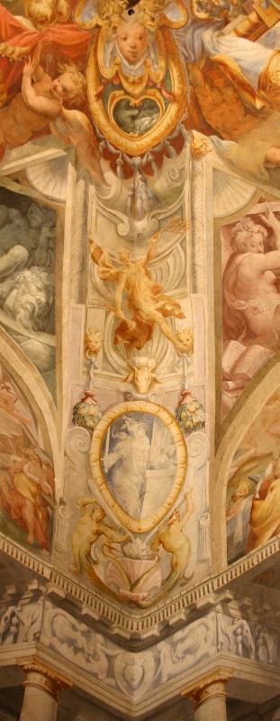 Pandolfi Giovanni A. (1572-1578), Allegorie di pace e combatimento spirituale