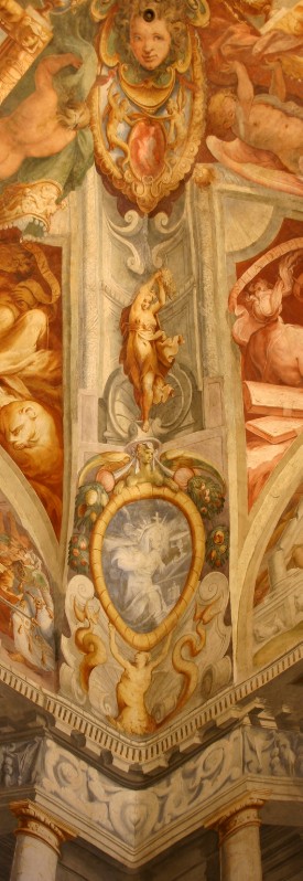 Pandolfi Giovanni Antonio (1572-1578), Allegorie di vanagloria e temperanza