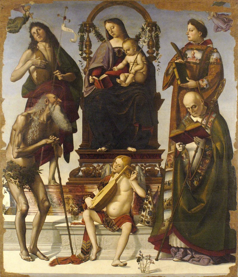 Signorelli L. (1484), Pala di Sant'Onofrio