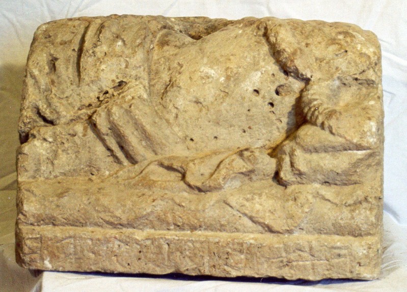 Bottega etrusca sec. III a.C., Coperchio di urna funeraria