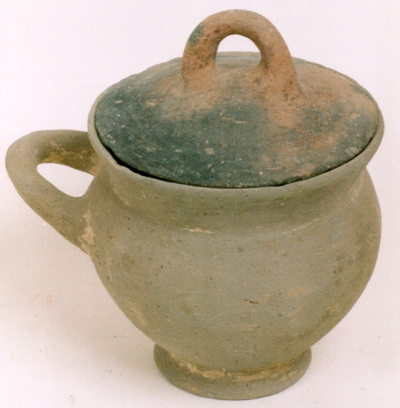 Bottega etrusca secc. IV-III a.C., Contenitore a un'ansa