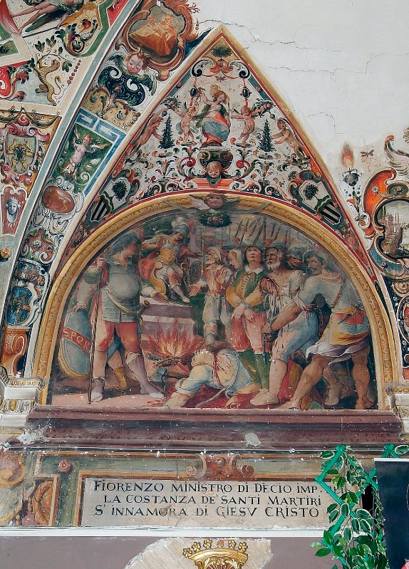 Salvucci Matteuccio (1612-1627), San Fiorenzo si converte
