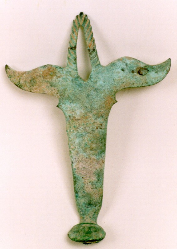 Bottega etrusca secc. IV-III a.C., Frammento in bronzo 1/3