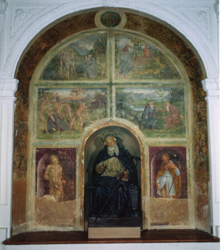 Caporali G. B. sec. XVI, Episodi della vita di Sant'Antonio abate