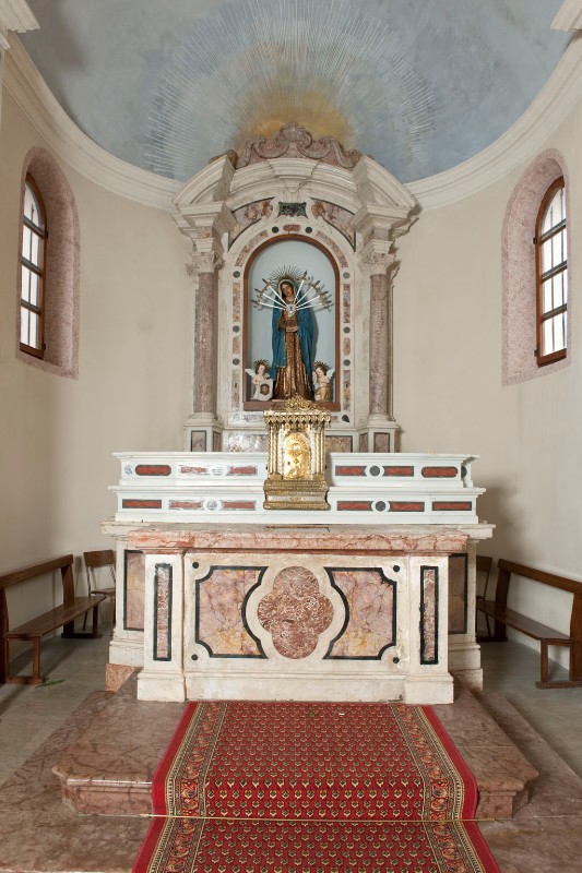 Maestranze castionesi terzo quarto sec. XVIII, Altare maggiore