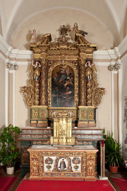 Bottega trentina terzo quarto sec. XVII, Altare maggiore
