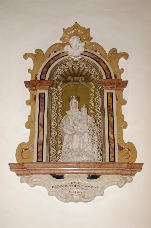 Maestranze castionesi (1746), Cornice di nicchia