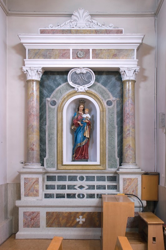 Maestranze trentine (1865-1870), Altare della Madonna del rosario