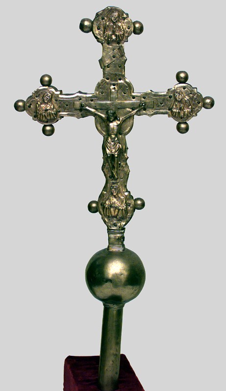 Ambito lombardo-veneto sec. XV, Croce astile