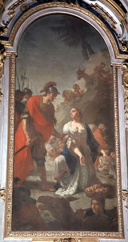Capella F. (1760), Abigail placa David