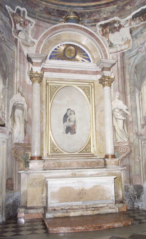 Ambito bergamasco sec. XIX, Altare della Madonna addolorata