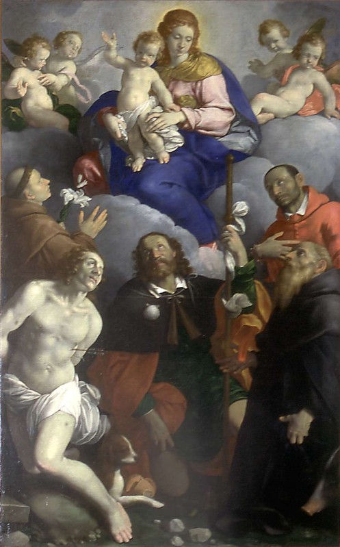 Ceresa C. (1648), Madonna e santi
