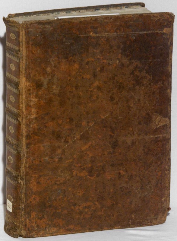 Ambito italiano sec. XVIII, Libro liturgico con legatura in cuoio