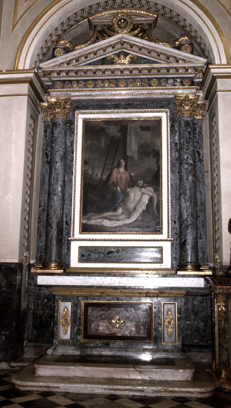 Zini G. sec. XIX, Altare della Pietà