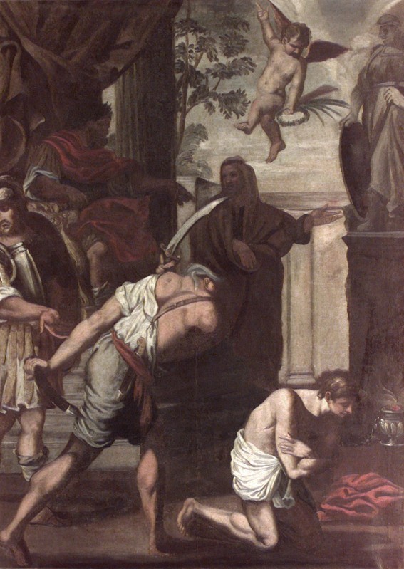 Ambito emiliano sec. XVII, Martirio di San Pancrazio
