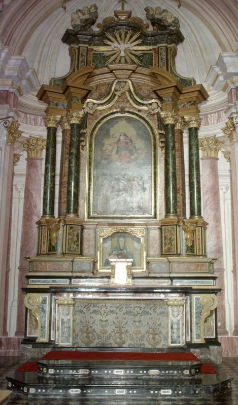 Ambito bergamasco-Bottega Caniana G.B. sec. XVII-XVIII, Altare