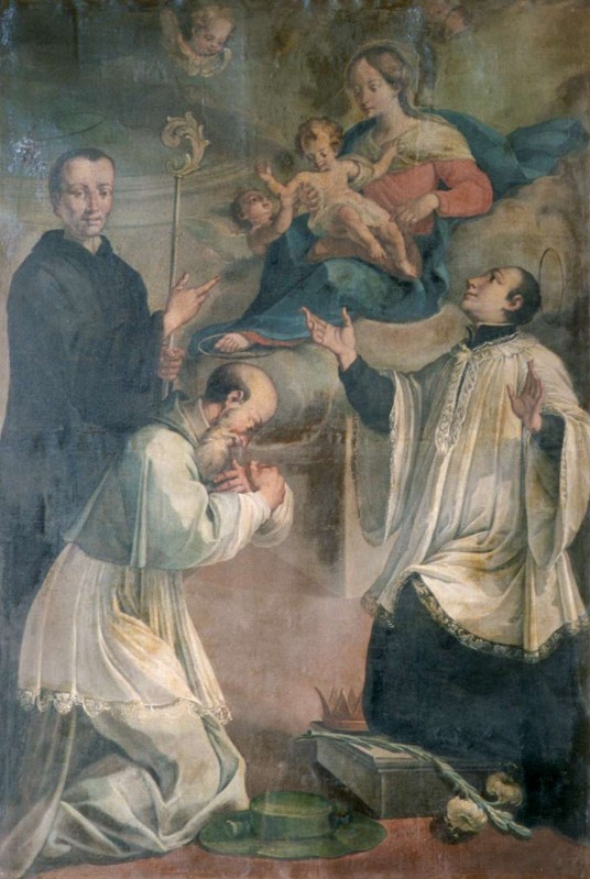 Colombi F. (1749), Madonna con Bambino e santi