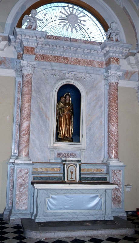 Ambito lombardo sec. XIX, Altare maggiore in legno