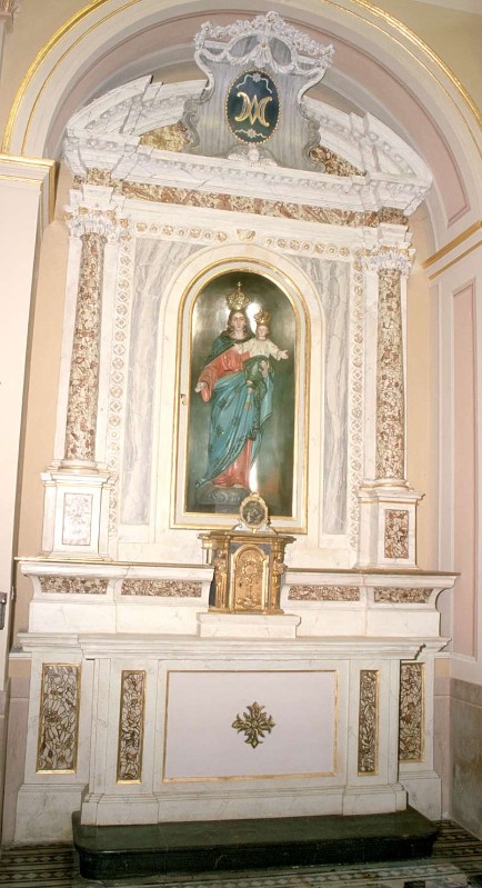 Ambito lombardo sec. XVII-XVIII, Altare della Madonna