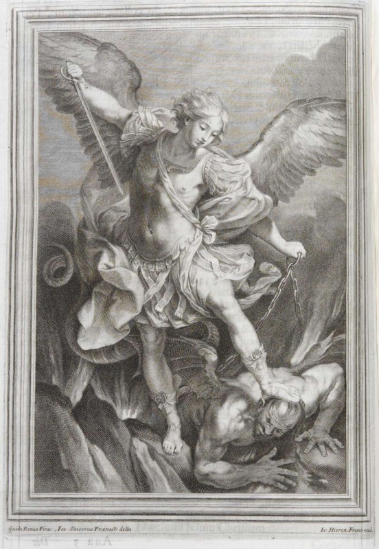 Frezza G.-Sinceri G.-Reni G. sec. XVIII, San Michele arcangelo