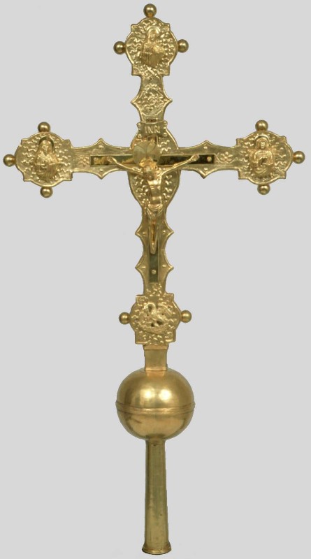 Ambito lombardo-veneto sec. XV, Croce da altare
