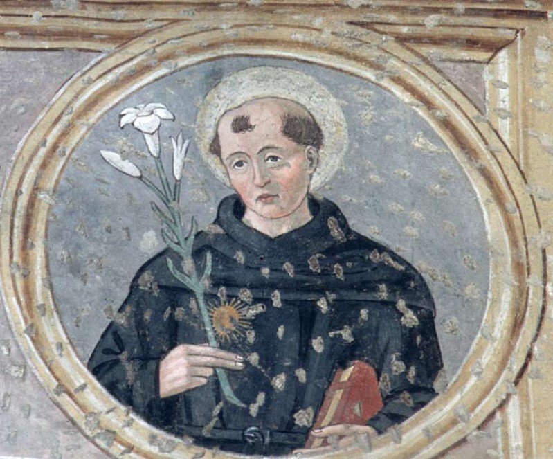 Ambito bergamasco (1490 circa), San Nicola da Tolentino