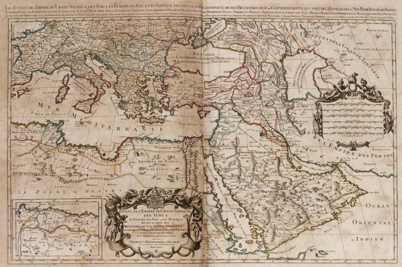 Ambito francese sec. XVII-XVIII, Cartina geografica 27/27