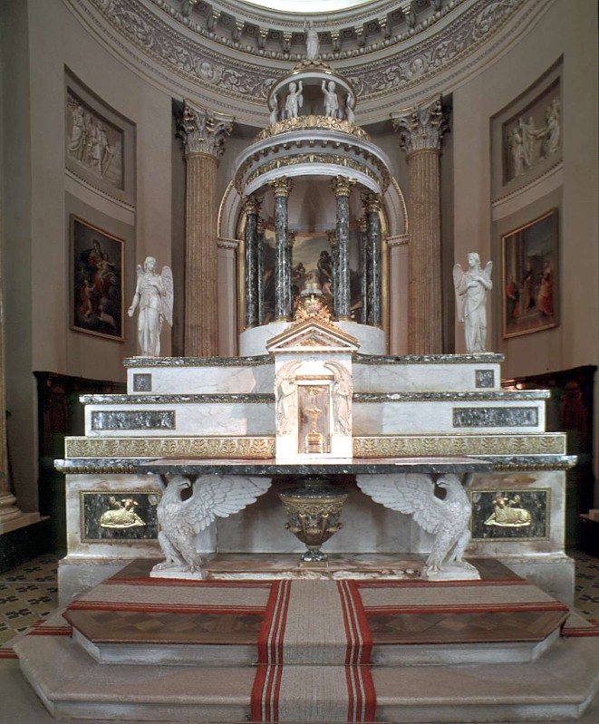 Finazzi A. sec. XIX, Altare maggiore